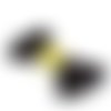 Cordon polyester - noir - 2.5 mm - vendu au mètre