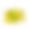 Lot de 3 perles etoile en silicone - 14 mm - jaune, jaune clair et vert anis