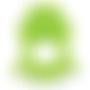 1 anneau de dentition - grenouille en silicone - vert