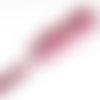 Galon à sequins paillettes - ruban scintillant - rose foncé- vendu au mètre