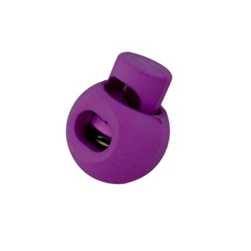 1 stop cordon boule - 15 mm - violet