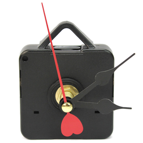 1 mécanisme pour horloge murale à quartz - aiguille coeur