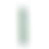 1 pendentif - sequin bâton - émaillé vert sapin - laiton  - r771