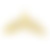 1 breloque queue de sirène  - couleur doré r905