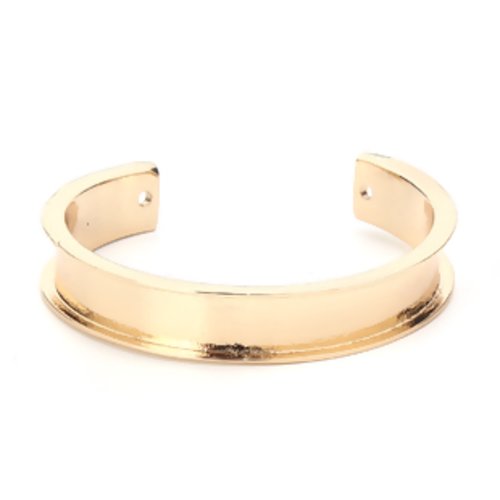 1 bracelet manchette - jonc - 10 mm - r563