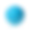 1 boule bola musical de grossesse - grelot mexicain - 16 mm - bleu turquoise - r835