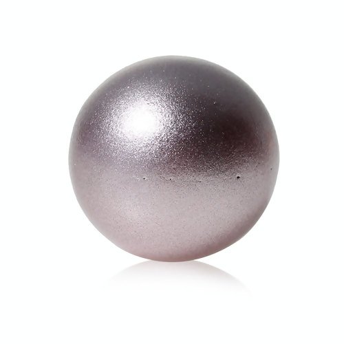 1 boule bola musical de grossesse - grelot mexicain - 16 mm - rose nacré - r843