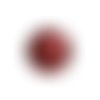 1 boule bola musical de grossesse - grelot mexicain - 16 mm - lie de vin nacré - r013