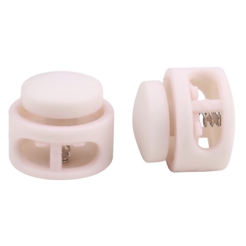1 stop cordon rond - 18 mm - rose - r573