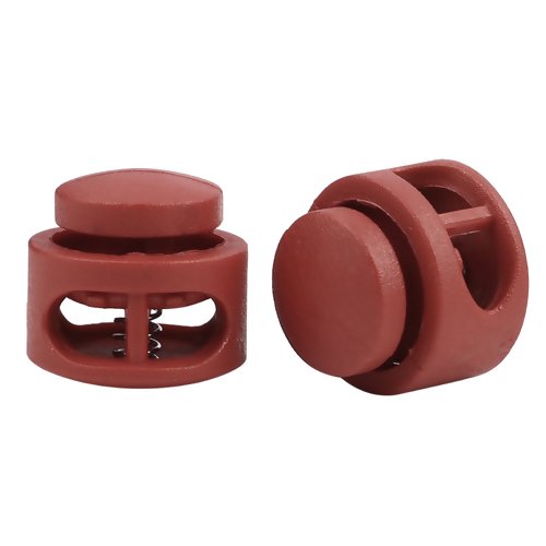 1 stop cordon rond - 18 mm - rouge - r563
