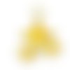 1 breloque etoile - galaxie - doré - jaune - r759