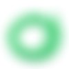 1 chapelet perles heishi - rondelles en pâte polymère - 6 mm - vert - r710