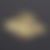 1 breloque pendentif - galaxie planète -  dorée - acier inoxydable