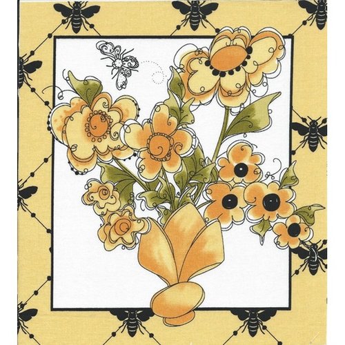 1 coupon tissu patchwork / appliqué / vignette - 18 x 20 cm - loralie couture - n°9