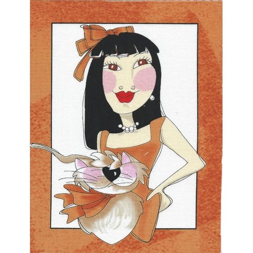 1 coupon tissu patchwork / appliqué / vignette - 15 x 20 cm - loralie couture - n°6