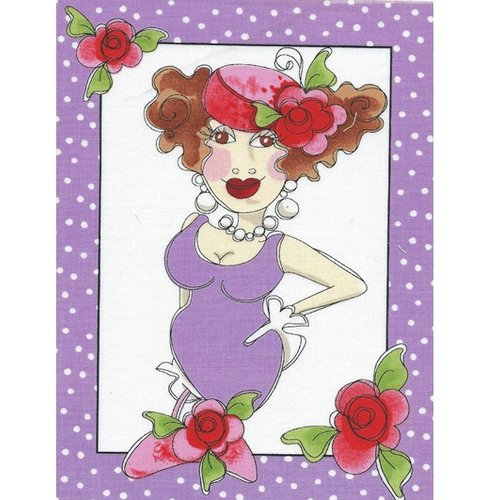 1 coupon tissu patchwork / appliqué / vignette - 15 x 20 cm - loralie couture - n°9