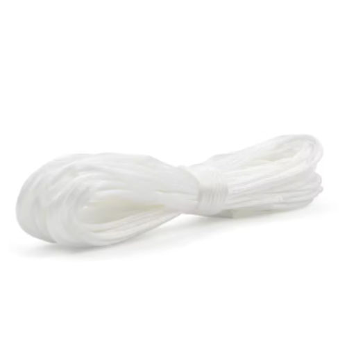 Cordon en nylon - blanc - 1.5 mm - vendu au mètre