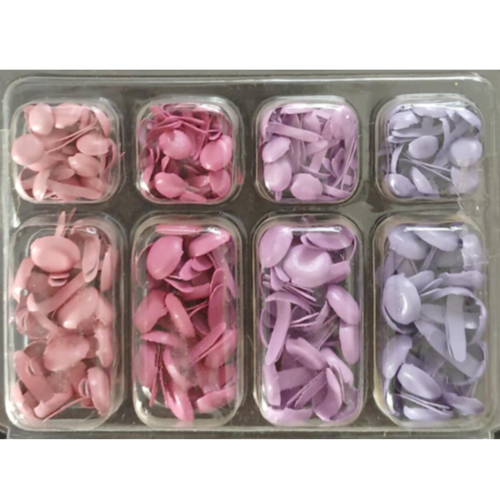Lot de 140 attaches parisiennes - brads