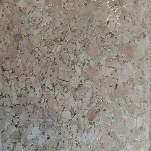 1 feuille de liège entoilée -  format a4