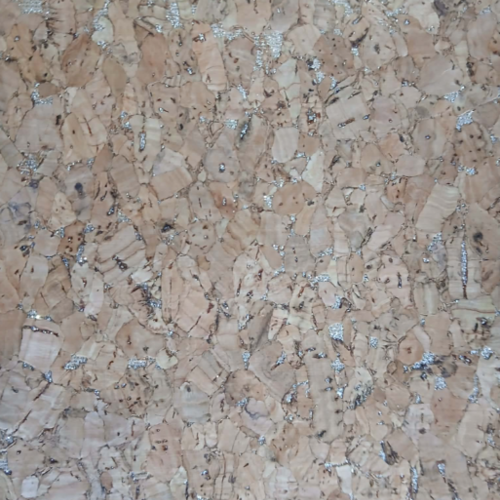 1 feuille de liège entoilée - format  a4