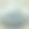 Ruban gros grain uni - blanc - 25 mm - vendu au mètre