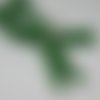 Fermeture eclair invisible nylon - non séparable - 25 cm - verte 