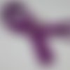 Fermeture eclair invisible - non séparable - 30 cm - violet 