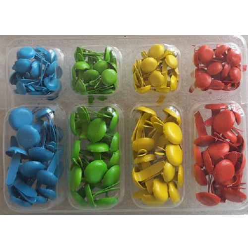 Lot de 140 attaches parisiennes - brads
