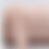 Ruban élastique à volant - beige rosé - vendu au mètre