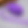 Ruban en dentelle fine - 30 mm - violet - vendu au mètre
