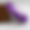 1 m de ruban en satin - violet - 6 mm 