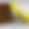 1 m de ruban en satin - jaune citron - 6 mm 