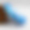1 m de ruban en satin - bleu turquoise - 6 mm 