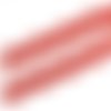 Galon croquet - ruban zig zag - rouge avec un fil doré - 8 mm 