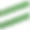 Galon croquet - ruban zig zag - vert avec un fil doré - 8 mm 
