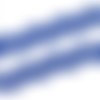 Galon croquet - ruban zig zag - bleu roi - 5 mm 