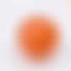 1 boule bola musical de grossesse - grelot mexicain - 18 mm - orange - r237