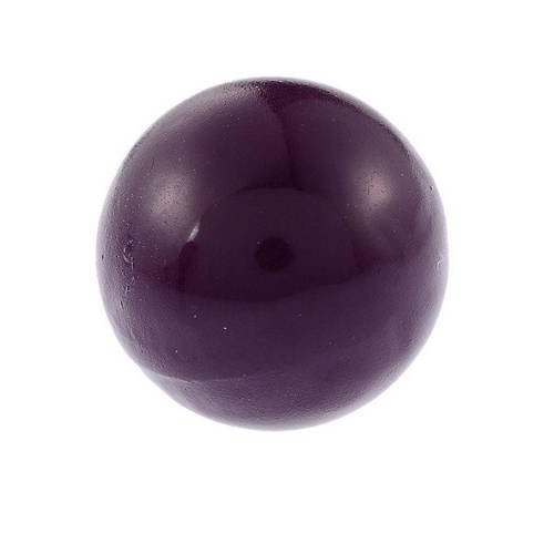 1 boule bola musical de grossesse - grelot mexicain - 18 mm - aubergine - r712