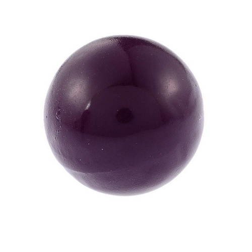 1 boule bola musical de grossesse - grelot mexicain - 16 mm - aubergine - r850
