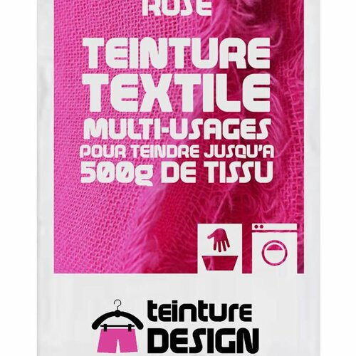 Teinture Textile Rouge Multiusages, Teinture Tissu & Vêtement