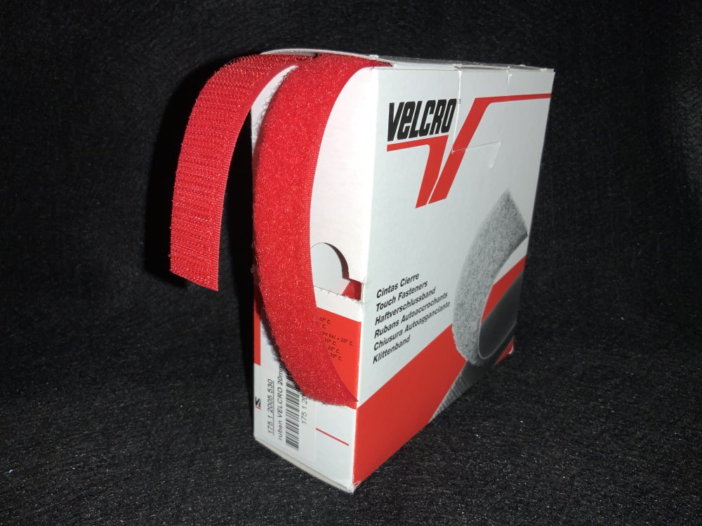 Velcro autocollant/adhésif bandes auto-agrippantes,scratch blanc 50mm par  tranche de 50 cm - Un grand marché
