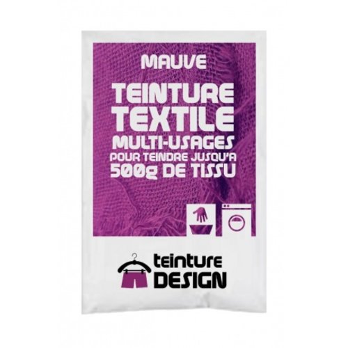 Teinture design pour tissu/textile/vêtement coloris mauve violet 28