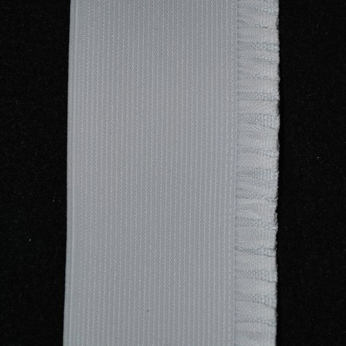  elastique bord côte pour jupe / jupette au mètre blanc 60mm / 6 cm oeko-tex