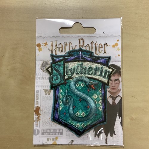 Écusson thermocollant patch applique badge harry potter serpentard slytherin