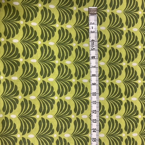 Coupon tissu imprimé 100% coton 100cm x 150 cm