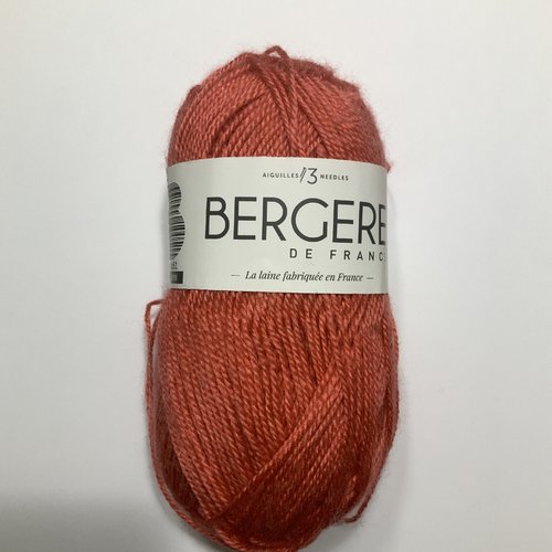 Laine calinou bégonia 10051 rose corail bergère de france laine layette