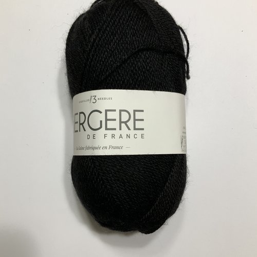 Laine calinou noir 10039 bergère de france laine layette