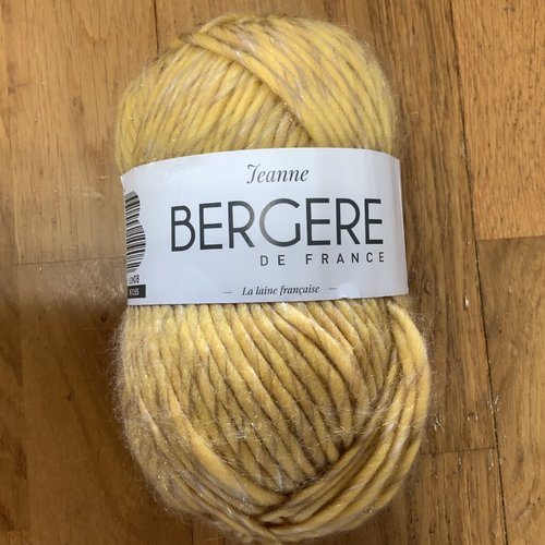 Laine jeanne bergère de france jaune or 10908