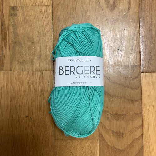 Coton 100% coton bio bergère de france algue 10673