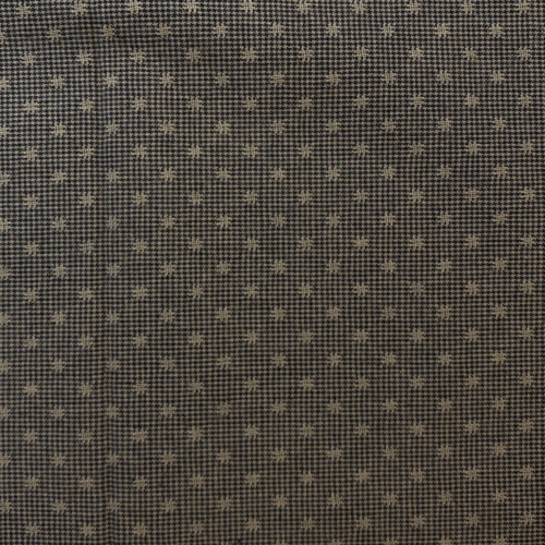 Tissu traditionnel japonais beige et noir 4547-317